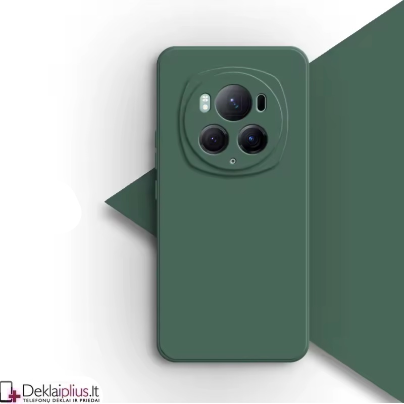 Liquid Air silikoninis žalias dėklas - su kameros apsauga (Huawei Honor Magic 6 Pro) Liquid Air silikoninis žalias dėklas - su kameros apsauga (Huawei Honor Magic 6 Pro)